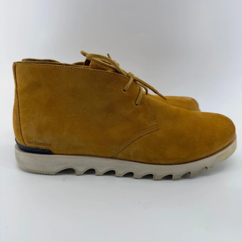 Sorel Madson II Chukka Waterproof Suede Boots Mens 15 Major Elk
